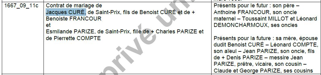 Contrat de mariage Jacques Cure Esmilande Parize 11_09_1667.jpg